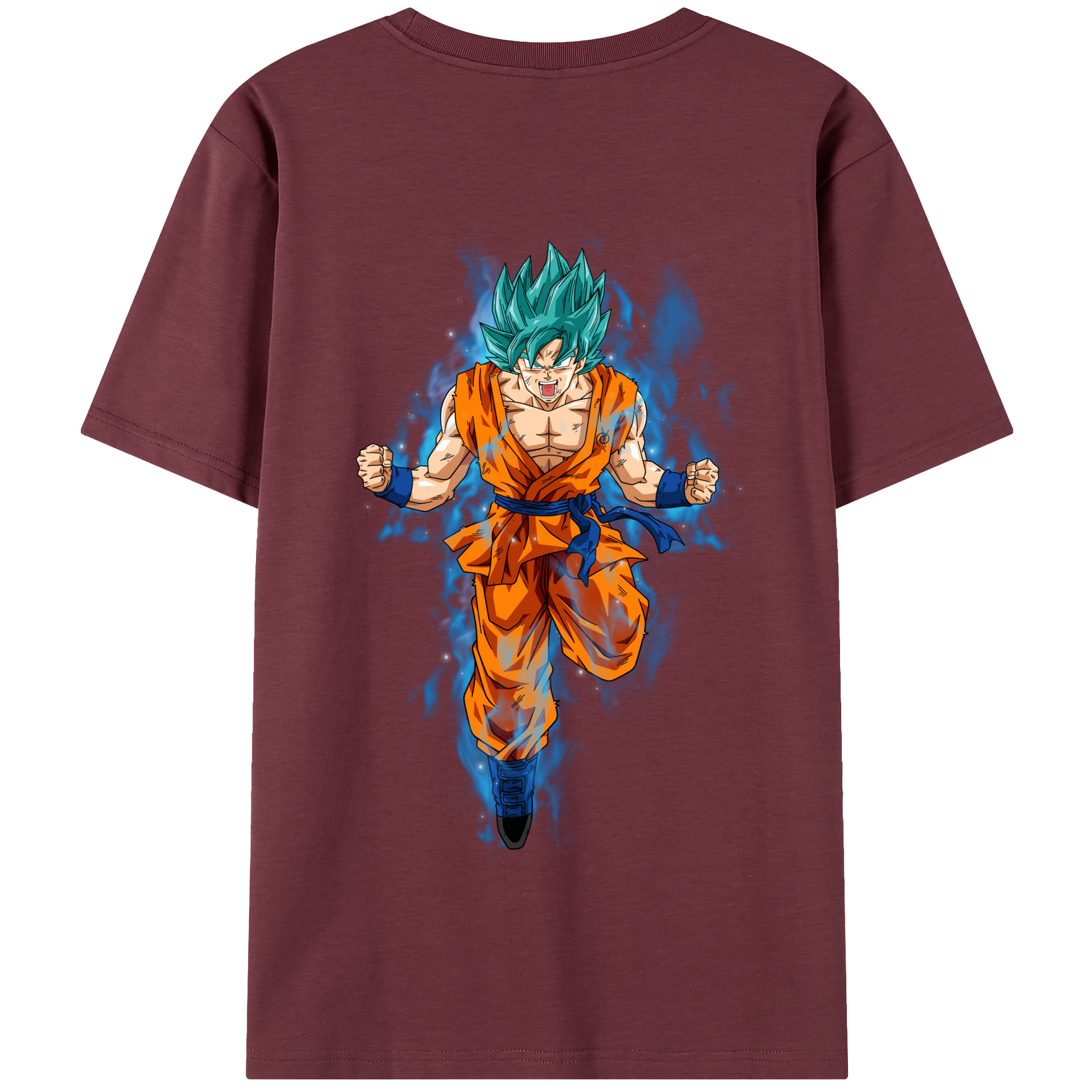 （画像用） ドラゴンボール 孫 悟飯（そんごはん）DRAGON BALL Son Gohan 綿100％半袖Tシャツ（背面プリント）